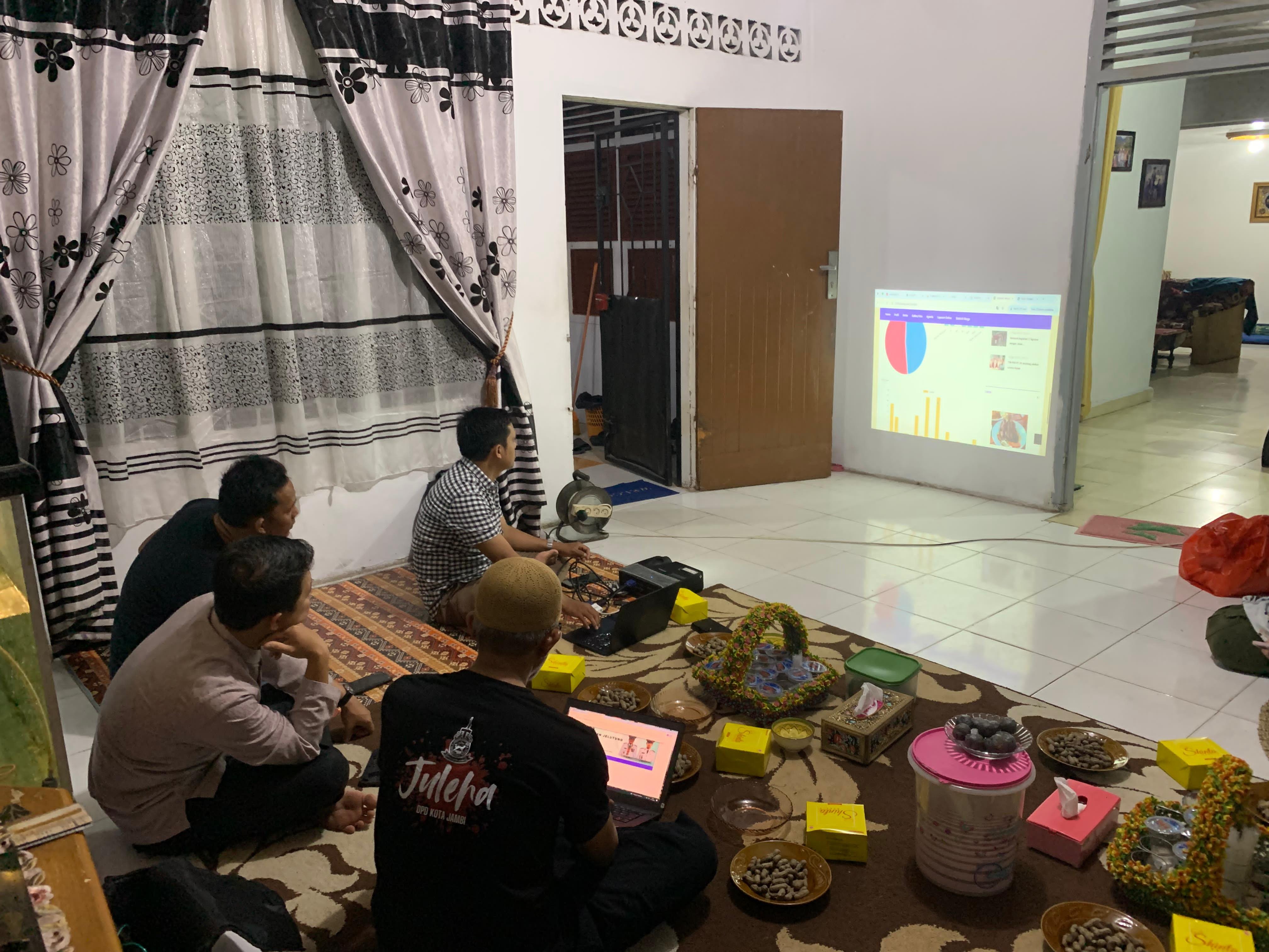Pelatihan Admin Web RT. 39. jelutung