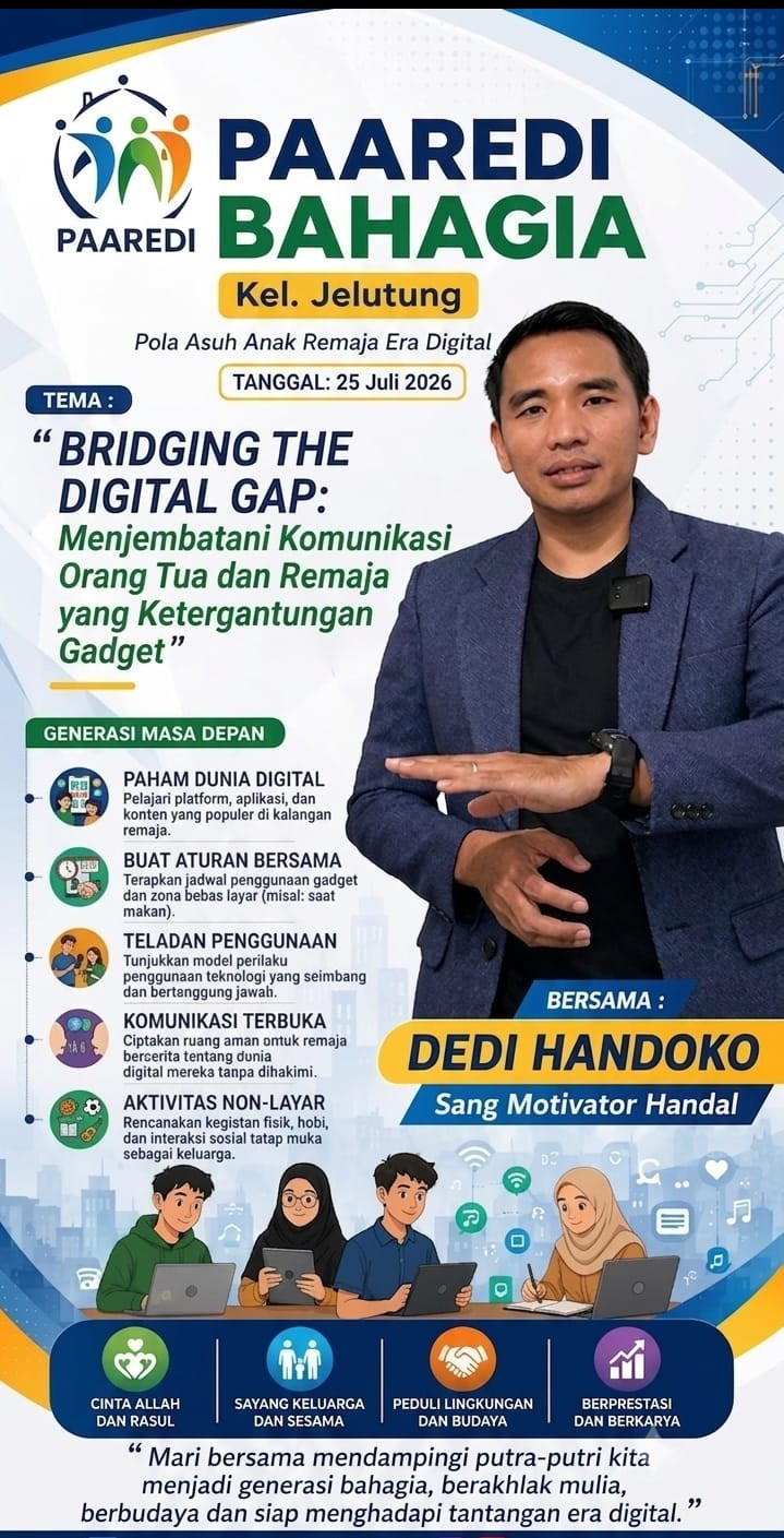 PAAREDI Bahagia Kelurahan Jelutung Gelar Smart Parenting untuk Smart Generation