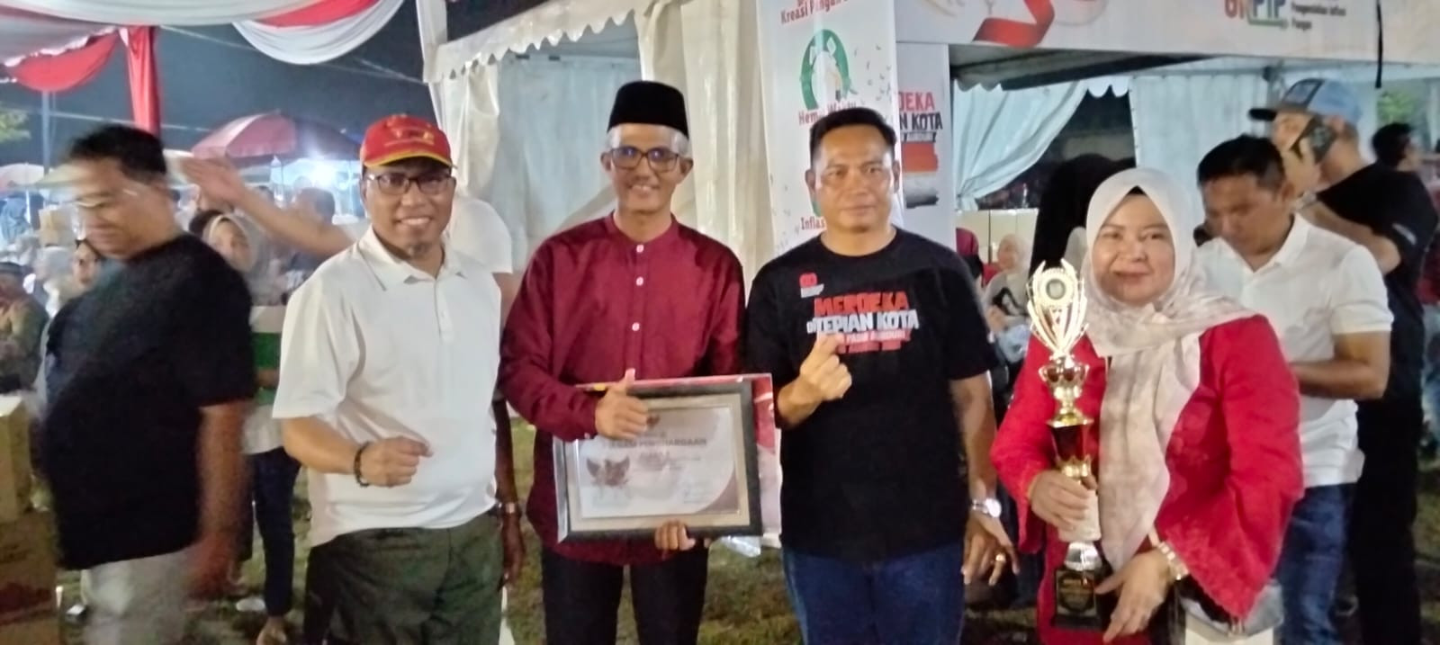 RT 39 Jelutung Raih Juara 2 Gapura Terbaik se-Kota Jambi