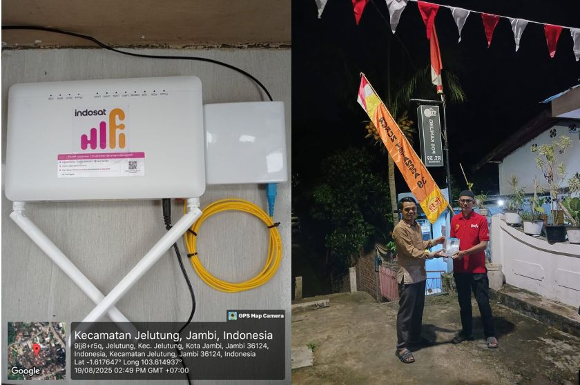 Wifi Gratis untuk Warga RT. 39 Kelurahan Jelutung